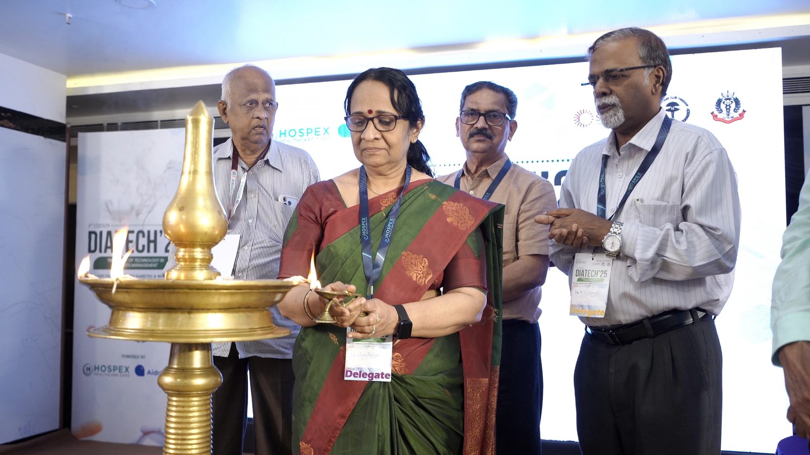 Lamp lighting at DIATECH'25